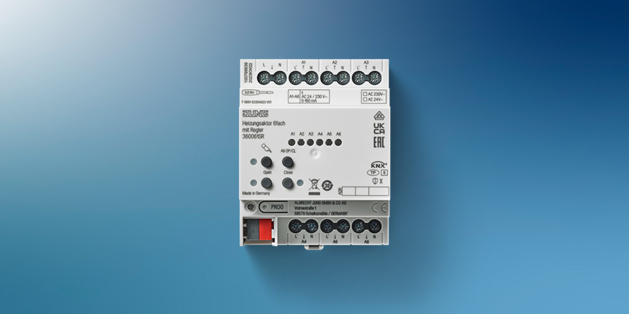 KNX Heizungsaktor 6-fach bei Elektro Spahr GmbH in Treuchtlingen