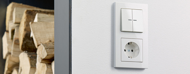 JUNG KNX Taster F 10 bei Elektro Spahr GmbH in Treuchtlingen