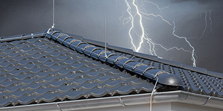 Äußerer Blitzschutz bei Elektro Spahr GmbH in Treuchtlingen